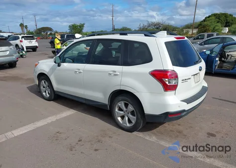 2016 Subaru Forester 2.5I Premium из США, поврежденный, VIN JF2SJAFC2GH416318